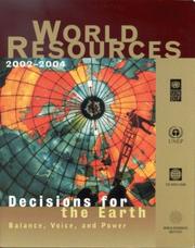 Cover of: World Resources 2002-2004 by 