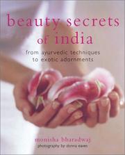 Cover of: Beauty Secrets of India by Monisha Bharadwaj