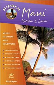Cover of: Hidden Maui by Ray Riegert