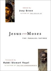 Cover of: Jesus and Moses: The Parallel Sayings