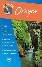 Cover of: Hidden Oregon by Maria Lenhart