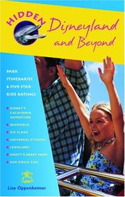 Cover of: Hidden Disneyland and Beyond: Park Itineraries and Five-Star Ride Ratings (Hidden Travel)