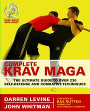 Cover of: Complete Krav Maga by Darren Levine, John Whitman
