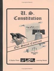 Cover of: U.S. Constitution: Our Social Contract