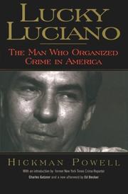 Cover of: Lucky Luciano: The Man Who Organized Crime in America