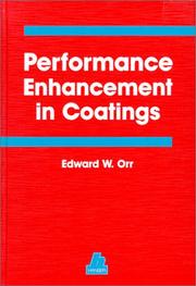 Cover of: Performance enhancement in coatings