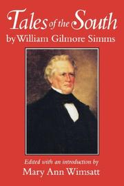 Cover of: Tales of the South by William Gilmore Simms