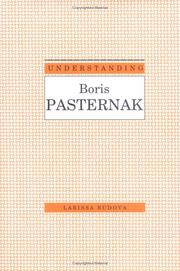 Cover of: Understanding Boris Pasternak by Larissa Rudova