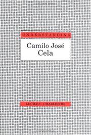 Cover of: Understanding Camilo José Cela