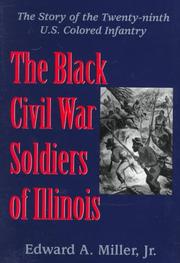 Cover of: The Black Civil War soldiers of Illinois: the story of the Twenty-Ninth U.S. Colored Infantry