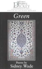 Cover of: Green | Sidney Wade