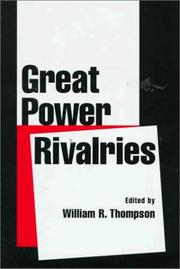 Cover of: Great power rivalries