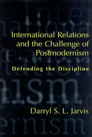 Cover of: International Relations and the Challenge of Postmodernism: Defending the Discipline (Studies in International)