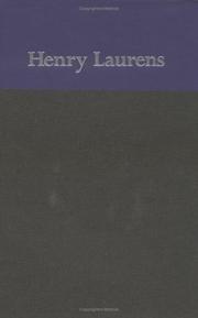 Cover of: The Papers of Henry Laurens by David R. Chesnutt