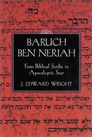 Cover of: Baruch ben Neriah by J. Edward Wright