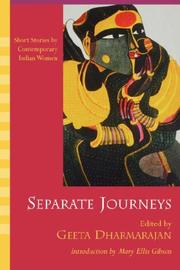Cover of: Separate Journeys: Short Stories by Contemporary Indian Women