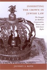 Inheriting the crown in Jewish law by Jeffrey I. Roth