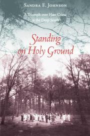 Cover of: Standing on holy ground by Sandra E. Johnson