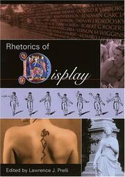 Cover of: Rhetorics of display by edited by Lawrence J. Prelli.