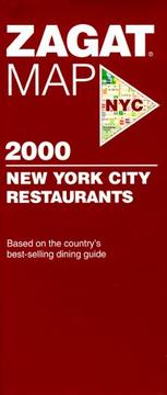 Cover of: Zagat Map 2000 New York City Restaurants