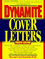 Cover of: Dynamite cover letters and other great job search letters by Ronald L. Krannich