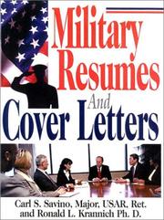 Cover of: Military Resumes and Cover Letters