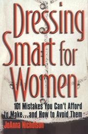 Cover of: Dressing Smart for Women by JoAnna Nicholson
