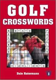 Cover of: Golf Crosswords by Dale Ratermann