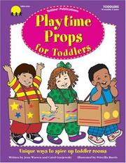 Cover of: Playtime props for toddlers