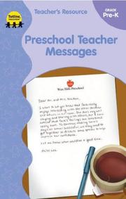 Cover of Preschool Teacher Messages