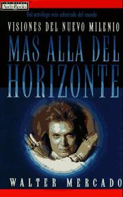 Cover of: Más allá del horizonte: visiones del nuevo milenio