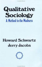 Cover of: Qualitative Sociology by Howard Schwartz