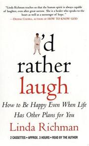 Cover of: I'd Rather Laugh