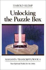 Cover of: Unlocking the Puzzle Box: Mahanta Transcripts, Book VI