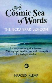 Cover of: A cosmic sea of words: the Eckankar lexicon