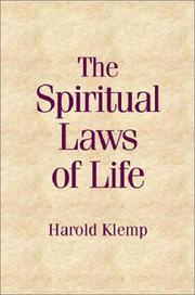 Cover of: Spiritual Laws of Life