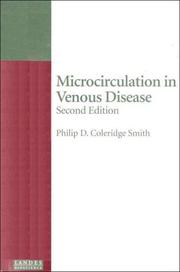 Cover of: Microcirculation in venous disease by [edited by] Philip D. Coleridge Smith.