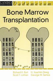 Cover of: Bone marrow transplantation by [edited by] Richard K. Burt ... [et al.].