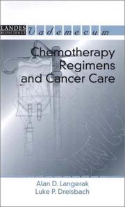 Cover of: Chemotherapy Regimens and Cancer Care (Vademecum)