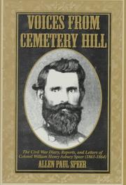 Voices from Cemetery Hill by William Henry Asbury Speer