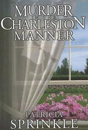 Cover of: Murder in the Charleston Manner (Sheila Travis Mystery)