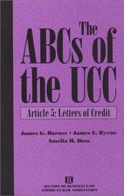 The ABCs of the UCC by James G. Barnes