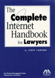 Cover of: complete Internet handbook for lawyers