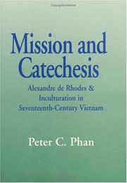 Mission and catechesis by Peter C. Phan