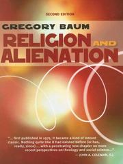 Cover of: Religion and Alienation by Gregory Baum