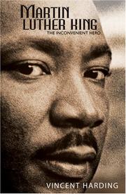 Cover of: MARTIN LUTHER KING by Vincent Harding