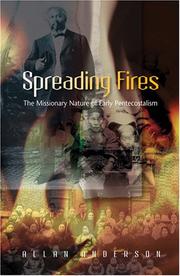 Cover of: SPREADING FIRES by Allan Anderson