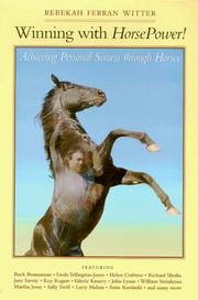 Cover of: Winning With Horsepower! by Rebekah Ferran Witter