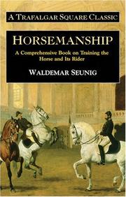 Cover of Horsemanship by waldemar seunig