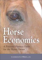 Cover of: Horse Economics by Catherine E. O'Brien